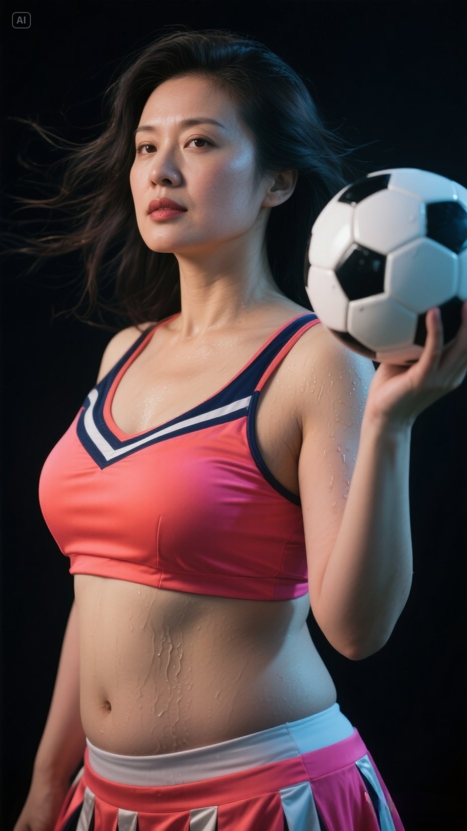 世界女足运动员在赛场上闪耀光芒